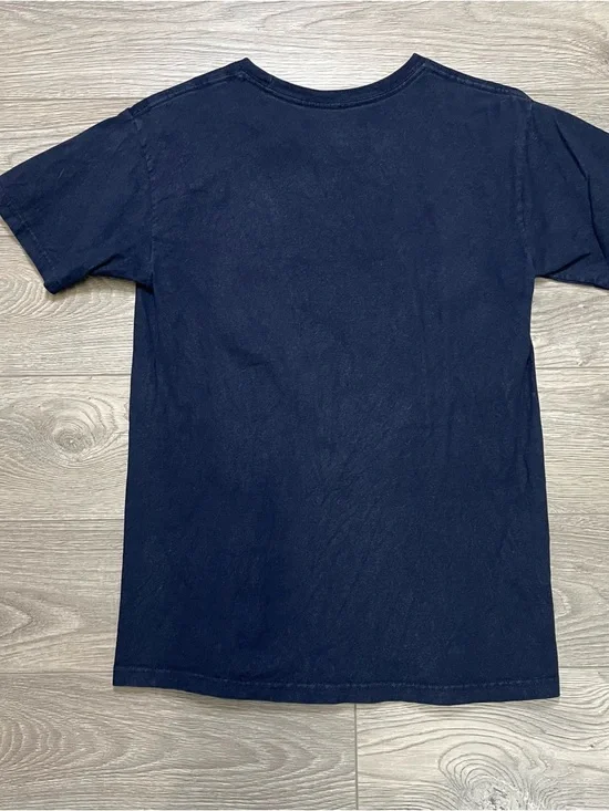 Vintage Vans Scorpion Graphic T-Shirt Navy Blue Y2K Skate Tee Small - Picture 3 of 8